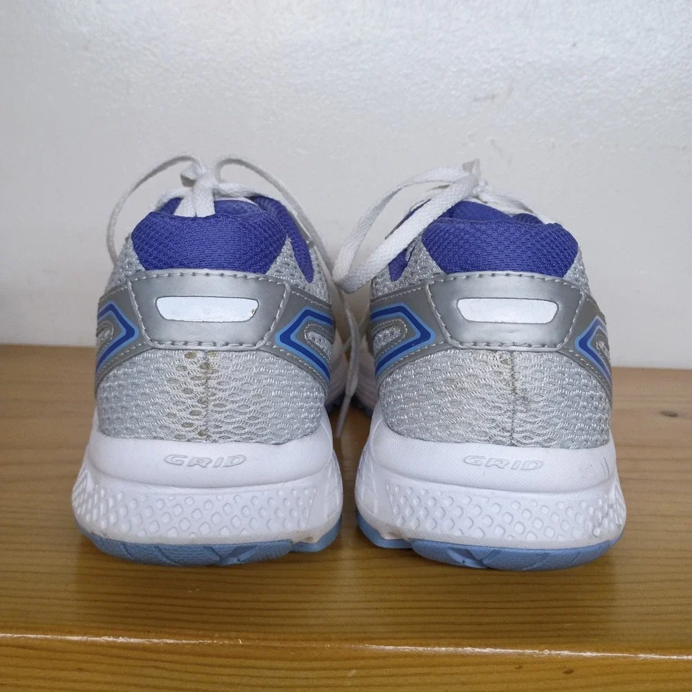 Saucony Cohesion 11 Women's Size 8 Gray Purple Running Shoes Sneakers S10420-6